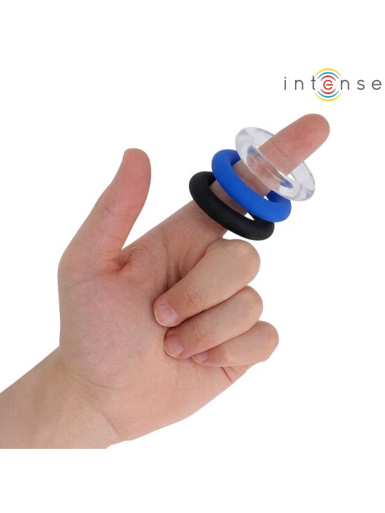 INTENSE WICK SET DE 3 ANILLOS VARIOS COLORES