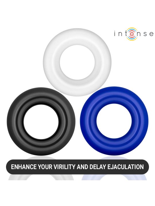 INTENSE WICK SET DE 3 ANILLOS VARIOS COLORES