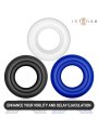 INTENSE WICK SET DE 3 ANILLOS VARIOS COLORES