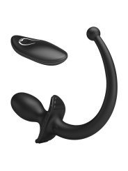 MR PLAY VIBRADOR ANAL Y PERINEAL CON CONTROL REMOTO INALAMBRICO NEGRO
