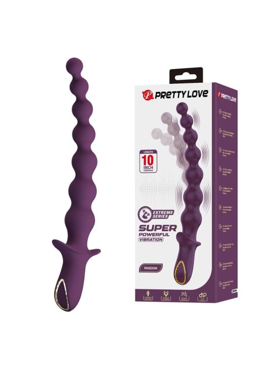 PRETTY LOVE MADISON VIBRADOR ANAL RECARGABLE 10 FUNCIONES