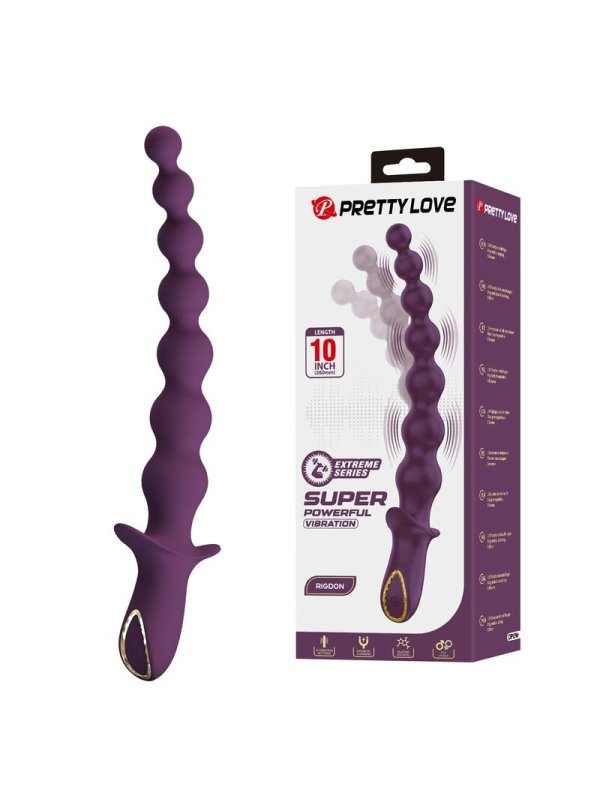 PRETTY LOVE MADISON VIBRADOR ANAL RECARGABLE 10 FUNCIONES