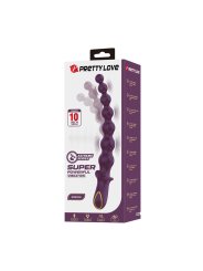 PRETTY LOVE MADISON VIBRADOR ANAL RECARGABLE 10 FUNCIONES
