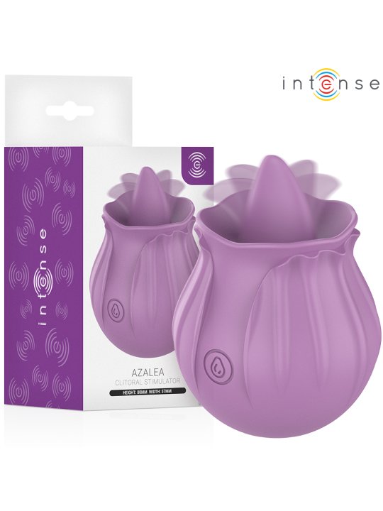 INTENSE AZALEA FLOR ESTIMULADOR LENGUA BASE MAGNETICA