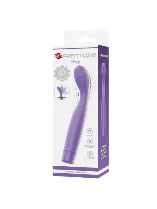 PRETTY LOVE HENRY VIBRADOR FLEXIBLE PARA PUNTO G MORADO