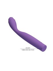 PRETTY LOVE HENRY VIBRADOR FLEXIBLE PARA PUNTO G MORADO
