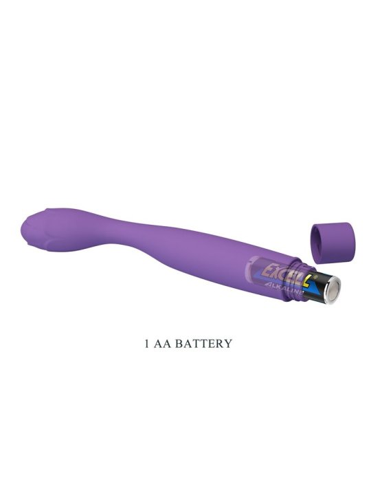 PRETTY LOVE HENRY VIBRADOR FLEXIBLE PARA PUNTO G MORADO