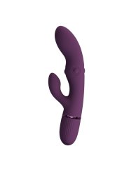 PRETTY LOVE ZACH VIBRADOR RABBIT RECARGABLE CON EMPUJE 55 FUNCIONES