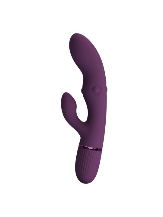 PRETTY LOVE ZACH VIBRADOR RABBIT RECARGABLE CON EMPUJE 55 FUNCIONES