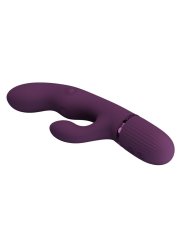 PRETTY LOVE ZACH VIBRADOR RABBIT RECARGABLE CON EMPUJE 55 FUNCIONES