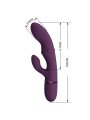 PRETTY LOVE ZACH VIBRADOR RABBIT RECARGABLE CON EMPUJE 55 FUNCIONES