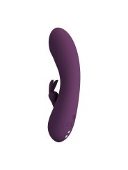 PRETTY LOVE LANDYN VIBRADOR RABBIT RECARGABLE 10 FUNCIONES MORADO