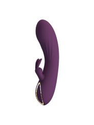 PRETTY LOVE LANDYN VIBRADOR RABBIT RECARGABLE 10 FUNCIONES MORADO