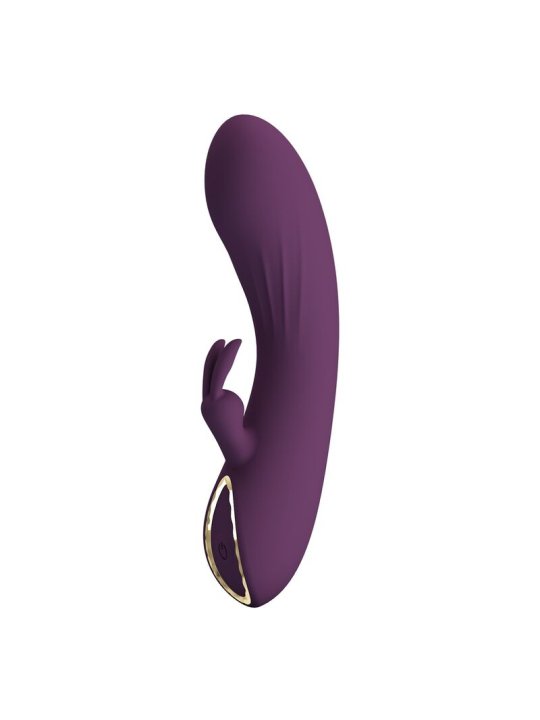 PRETTY LOVE LANDYN VIBRADOR RABBIT RECARGABLE 10 FUNCIONES MORADO