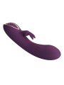 PRETTY LOVE LANDYN VIBRADOR RABBIT RECARGABLE 10 FUNCIONES MORADO