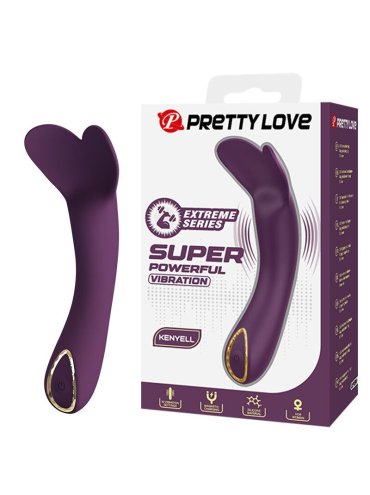 PRETTY LOVE KENYELL VIBRADOR RECARGABLE 10 FUNCIONES MORADO