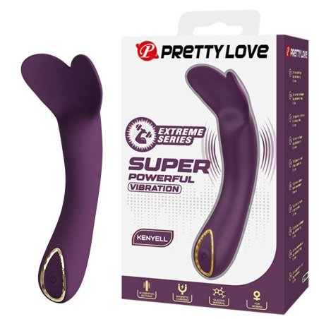 PRETTY LOVE KENYELL VIBRADOR RECARGABLE 10 FUNCIONES MORADO