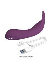 PRETTY LOVE KENYELL VIBRADOR RECARGABLE 10 FUNCIONES MORADO
