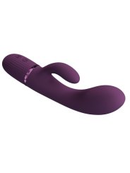 PRETTY LOVE MARGIE VIBRADOR RABBIT RECARGABLE 10 FUNCIONES MORADO
