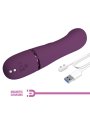 PRETTY LOVE MARGIE VIBRADOR RABBIT RECARGABLE 10 FUNCIONES MORADO