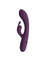 PRETTY LOVE ROCCO VIBRADOR RABBIT RECARGABLE 10 FUNCIONES MORADO