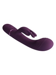 PRETTY LOVE ROCCO VIBRADOR RABBIT RECARGABLE 10 FUNCIONES MORADO
