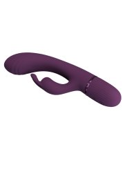 PRETTY LOVE ROCCO VIBRADOR RABBIT RECARGABLE 10 FUNCIONES MORADO