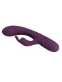PRETTY LOVE ROCCO VIBRADOR RABBIT RECARGABLE 10 FUNCIONES MORADO