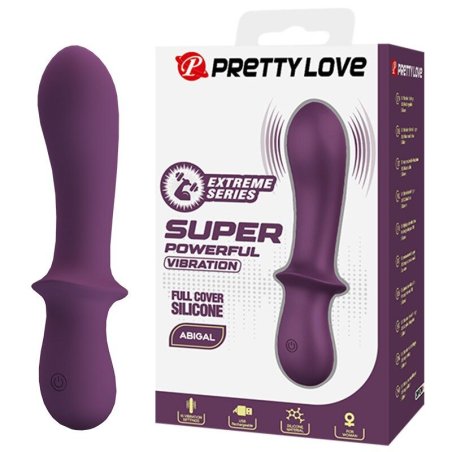 PRETTY LOVE ABIGAIL VIBRADOR RECARGABLE 10 FUNCIONES MORADO