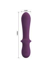 PRETTY LOVE ABIGAIL VIBRADOR RECARGABLE 10 FUNCIONES MORADO