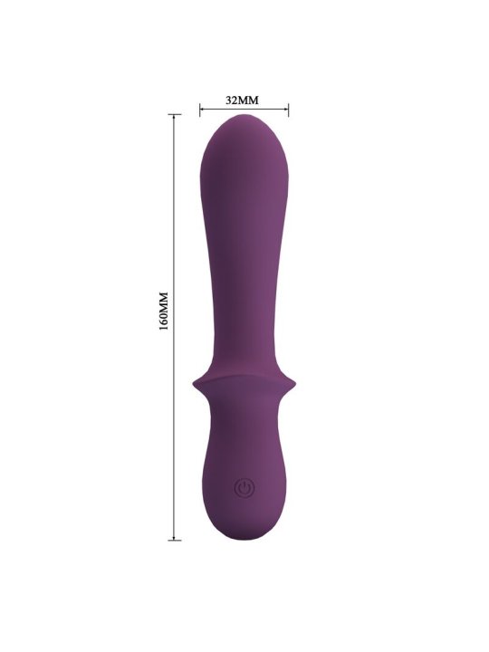 PRETTY LOVE ABIGAIL VIBRADOR RECARGABLE 10 FUNCIONES MORADO