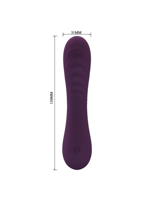 PRETTY LOVE ALEXISROSE VIBRADOR RECARGABLE 10 FUNCIONES MORADO