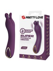PRETTY LOVE LUNAO VIBRADOR RECARGABLE 10 FUNCIONES MORADO