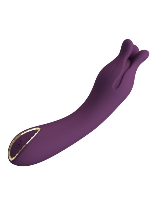 PRETTY LOVE LUNAO VIBRADOR RECARGABLE 10 FUNCIONES MORADO