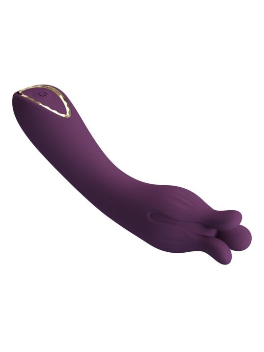 PRETTY LOVE LUNAO VIBRADOR RECARGABLE 10 FUNCIONES MORADO