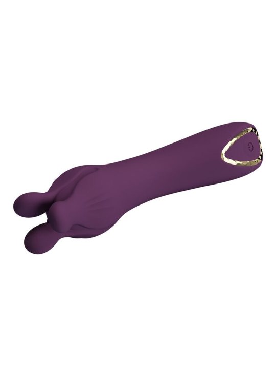 PRETTY LOVE LUNAO VIBRADOR RECARGABLE 10 FUNCIONES MORADO