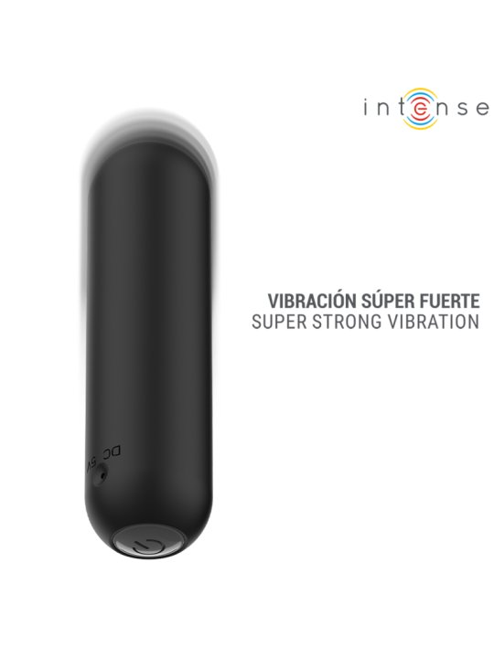 INTENSE JUDY BALA VIBRADORA RECARGABLE CON CONTROL REMOTO NEGRO