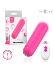 INTENSE JUDY BALA VIBRADORA RECARGABLE CON CONTROL REMOTO ROSA