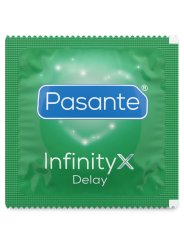 PASANTE DELAY INFINITY PRESERVATIVOS RETARDANTES CAJA 144 UNIDADES