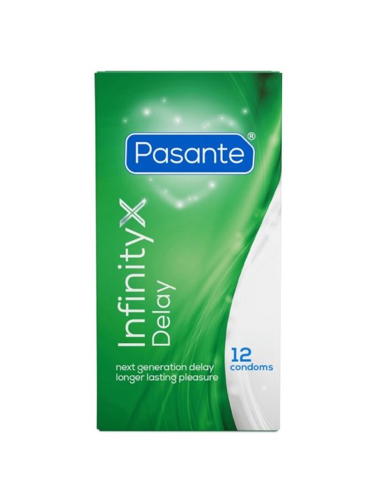 PASANTE DELAY INFINITY PRESERVATIVOS RETARDANTES 12 UNIDADES