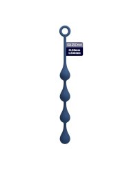 MR PLAY BOLAS ANALES SILICONA AZUL TALLA M 33 CM