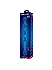MR PLAY BOLAS ANALES SILICONA AZUL TALLA M 33 CM
