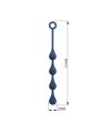 MR PLAY BOLAS ANALES SILICONA AZUL TALLA M 33 CM