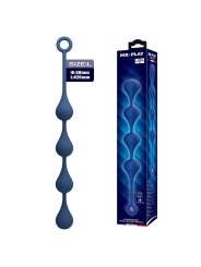 MR PLAY BOLAS ANALES SILICONA AZUL TALLA L 426 CM