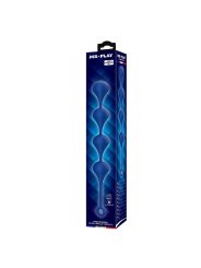 MR PLAY BOLAS ANALES SILICONA AZUL TALLA L 426 CM