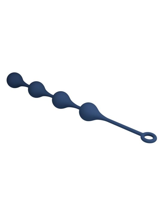 MR PLAY BOLAS ANALES SILICONA AZUL TALLA XL 525 CM
