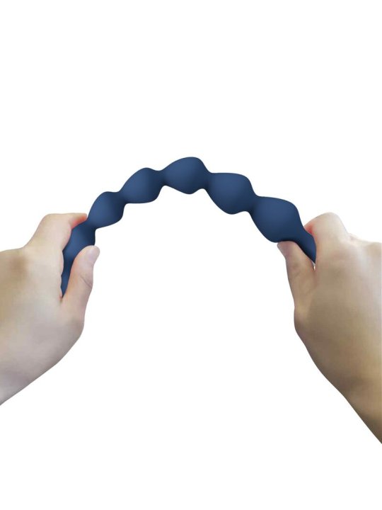 MR PLAY BOLAS ANALES Y PLUG ANAL SILICONA AZUL 267 CM