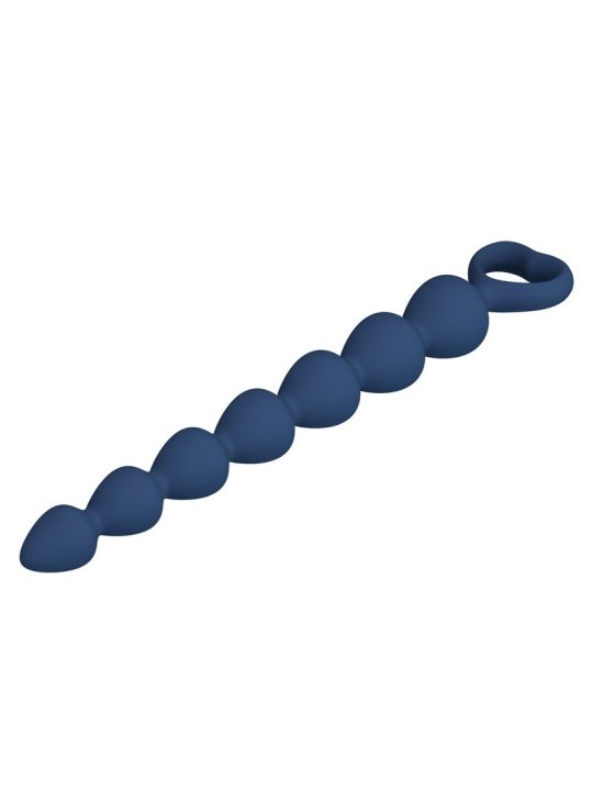 MR PLAY BOLAS ANALES Y PLUG ANAL SILICONA AZUL 267 CM