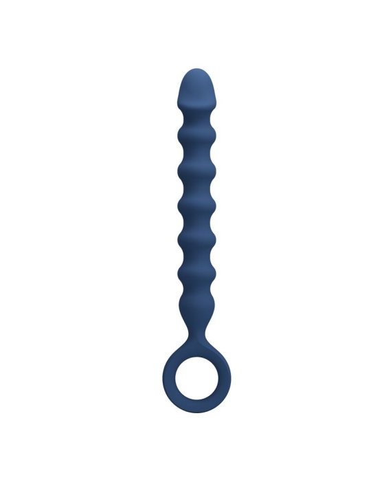 MR PLAY BOLAS ANALES Y PLUG ANAL SILICONA AZUL O 34 CM 285 CM