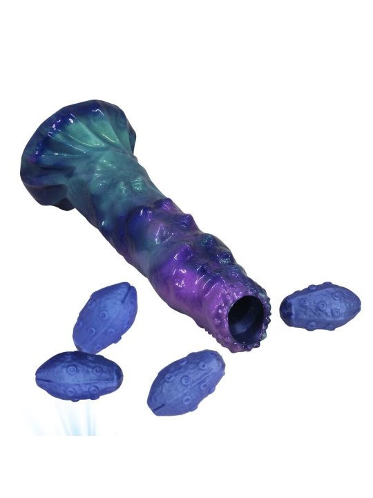 POWER MONSTERS DUSKWALKER SENTINEL DILDO HINCHABLE FANTASIA TRICOLOR 23 CM O 5 CM